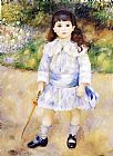 Pierre Auguste Renoir Canvas Paintings - Child with a Whip